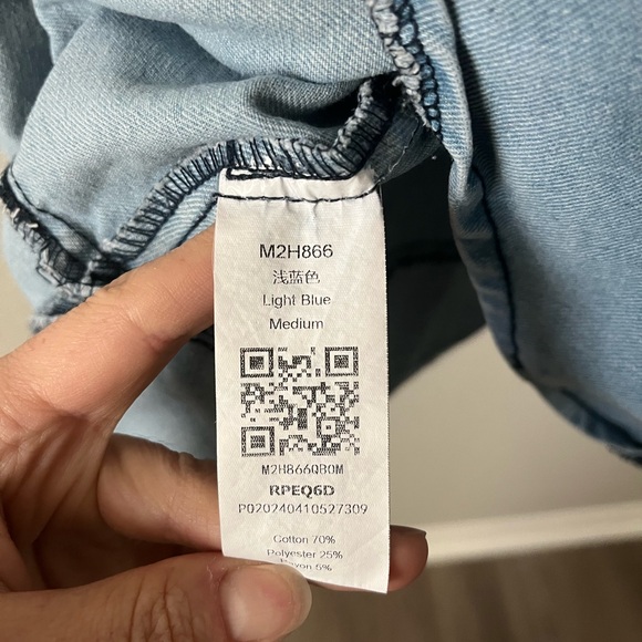 Denim corset dress size M - Picture 4 of 4